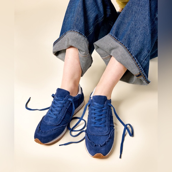 Charlotte Stone - Dean Sneaker in Indigo, Size 9 - Picture 1 of 9
